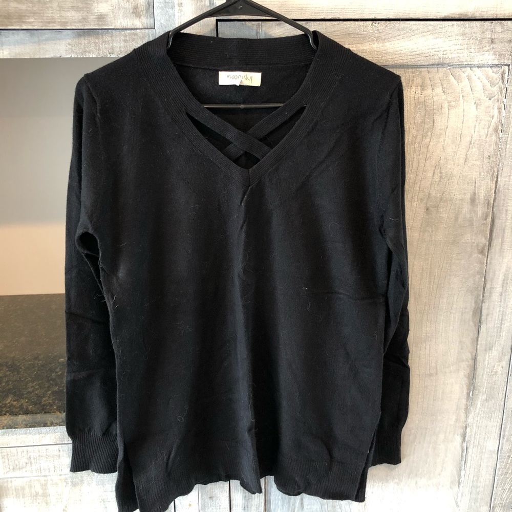 Moon & Sky tunic sweater